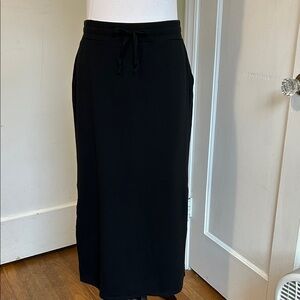 J. Jill Black Midi Skirt
